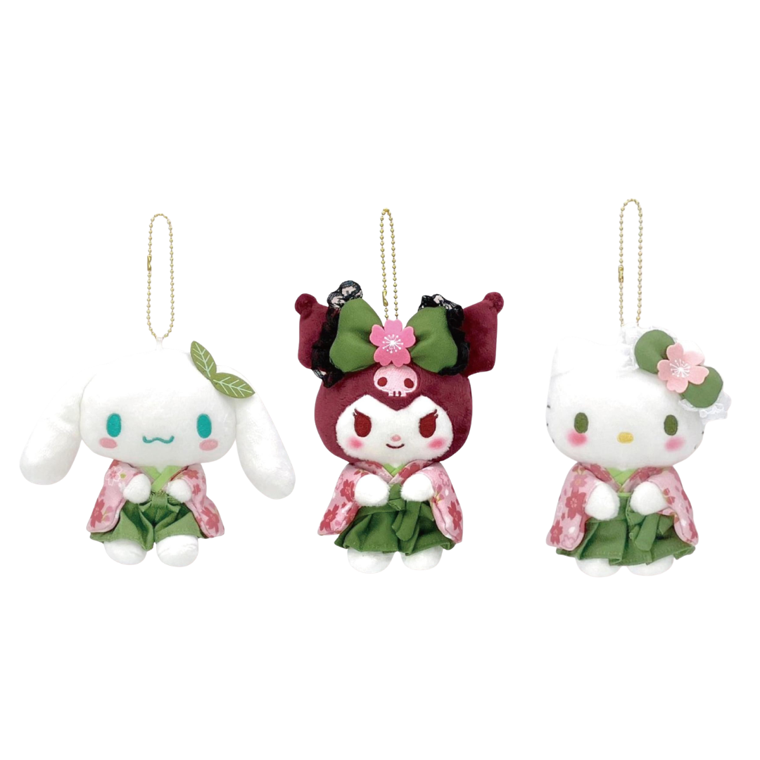 SANRIO© Green Kimono Hanging Plush (Japan Edition)