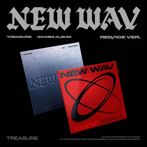 TREASURE 4TH MINI ALBUM - NEW WAV