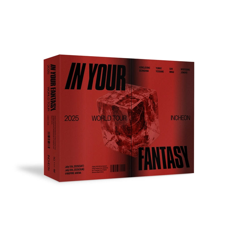 ATEEZ - [2025 WORLD TOUR [IN YOUR FANTASY] IN INCHEON] DVD