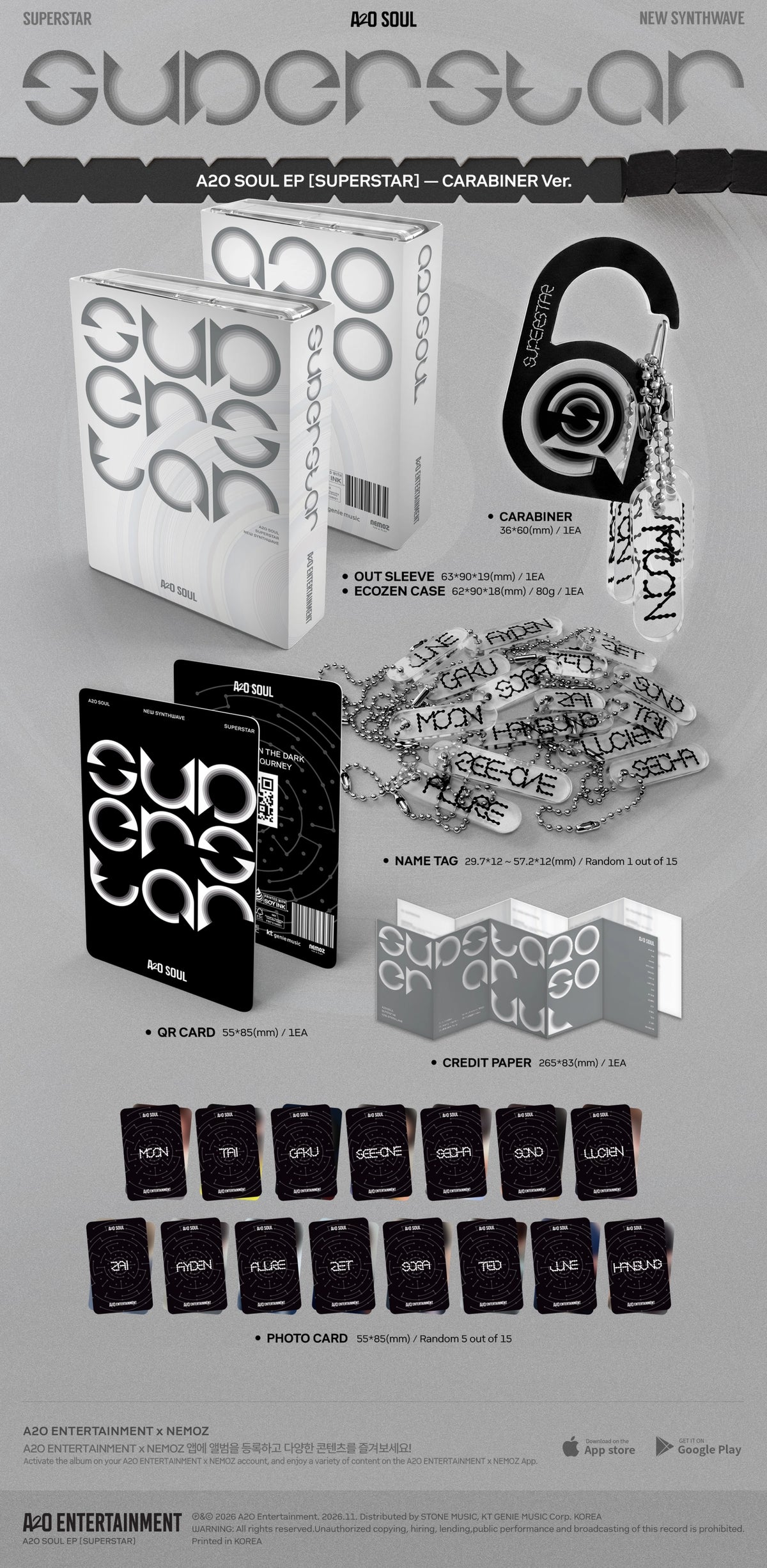 A2O SOUL - EP [SUPERSTAR] (CARABINER VER)