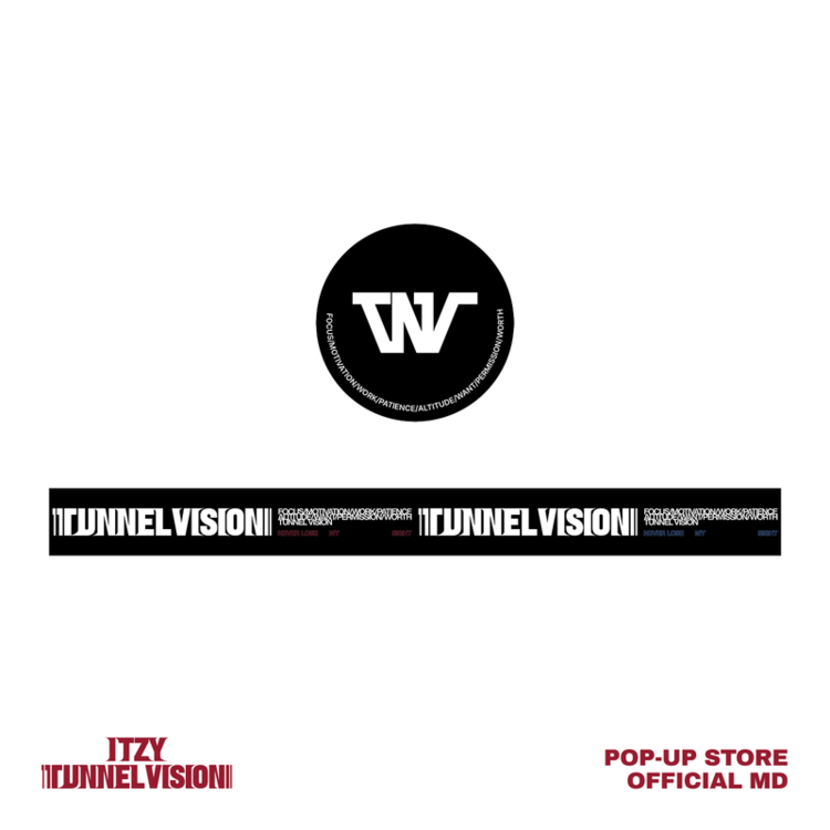 ITZY - WIDE TAPE [TUNNEL VISION] OFFICIAL MD