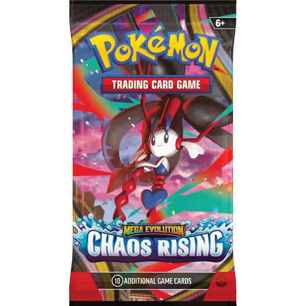 Pokémon TCG Mega Evolution: Chaos Rising Booster Pack