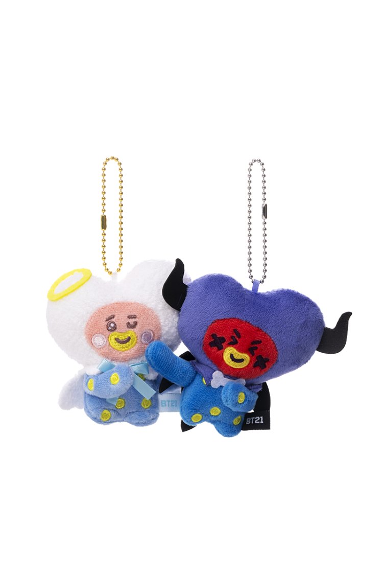BT21© Angel & Villain Hanging Plush Pair(Japan Edition)