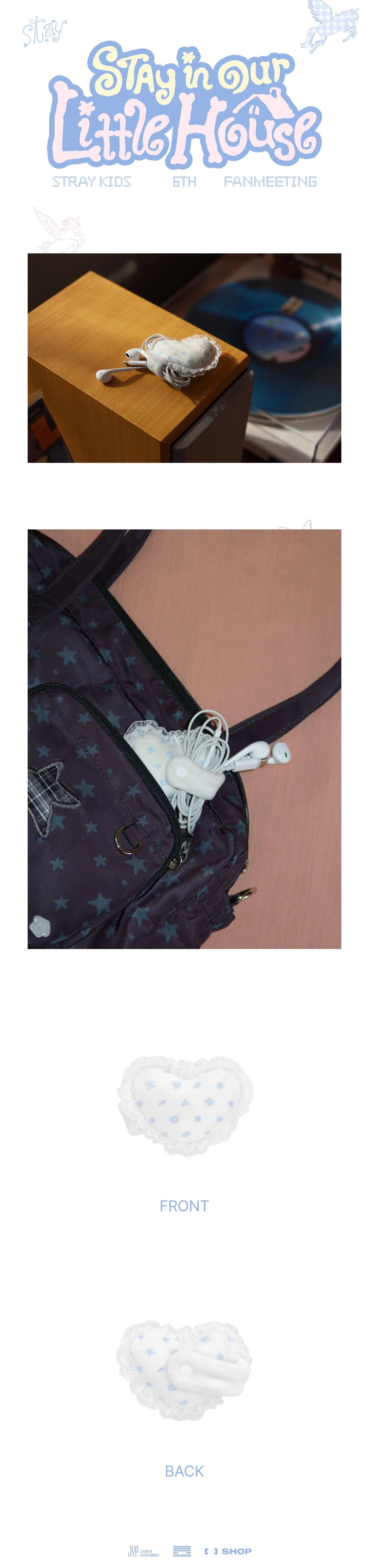 STRAY KIDS - 6TH FANMEETING [STAY IN OUR LITTLE HOUSE] CABLE HOLDER OFFICIAL MD