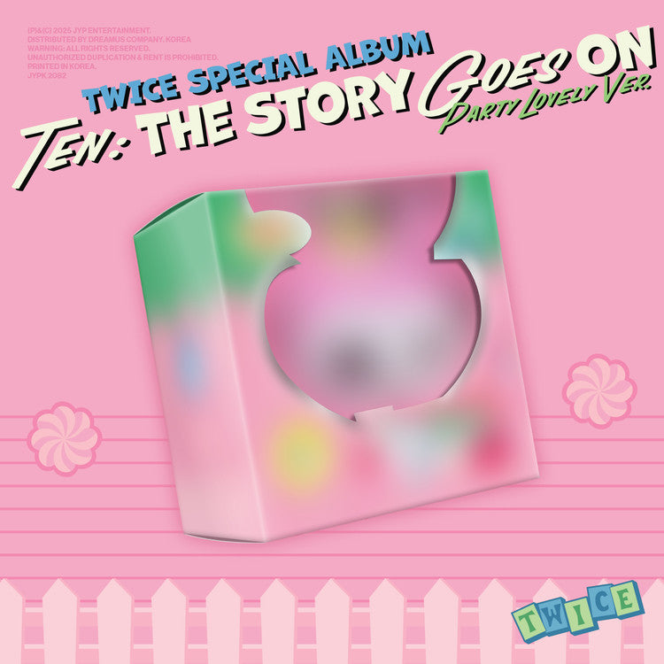 TWICE SPECIAL ALBUM - TEN: THE STORY GOES ON (PARTY LOVELY VER.)