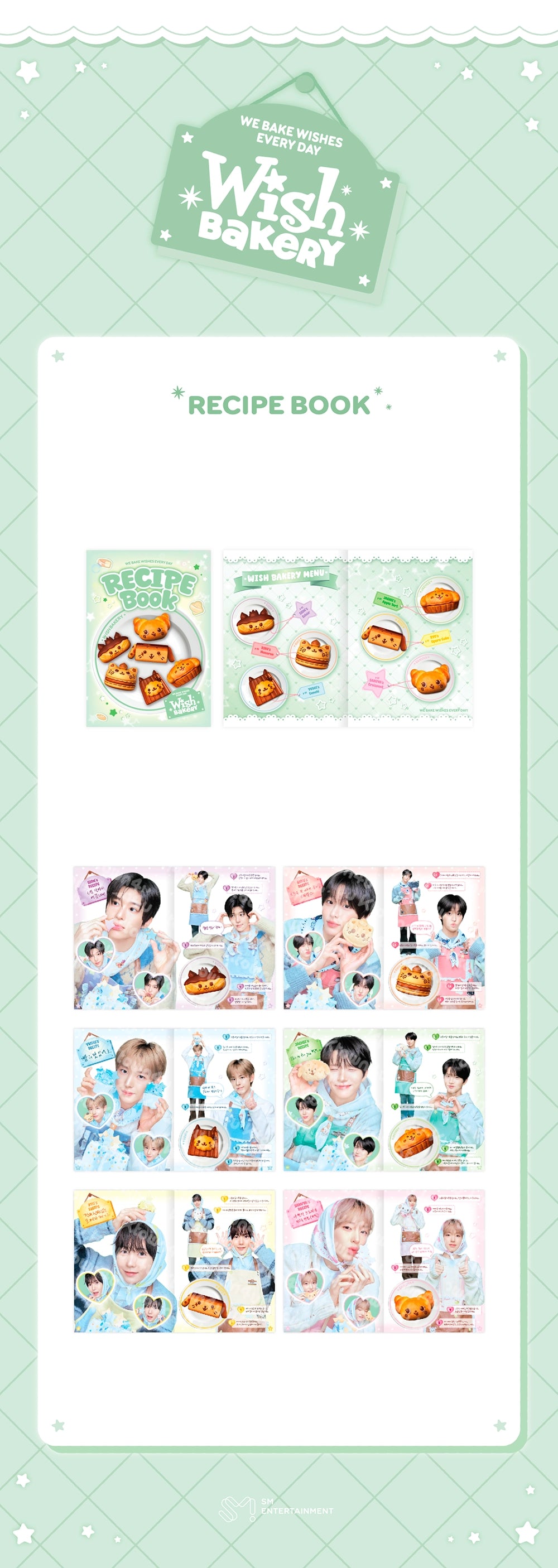 NCT WISH [2026 POP-UP [WISH BAKERY] MD] RECIPE BOOK