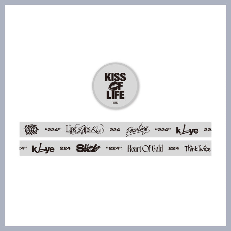KISS OF LIFE - JAPAN POP-UP STORE - MASKING TAPE