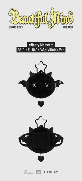 XDINARY HEROES - XDINARY MONSTERS ORIGINAL BACKPACK VILLAINS VER. - BEAUTIFUL MIND
