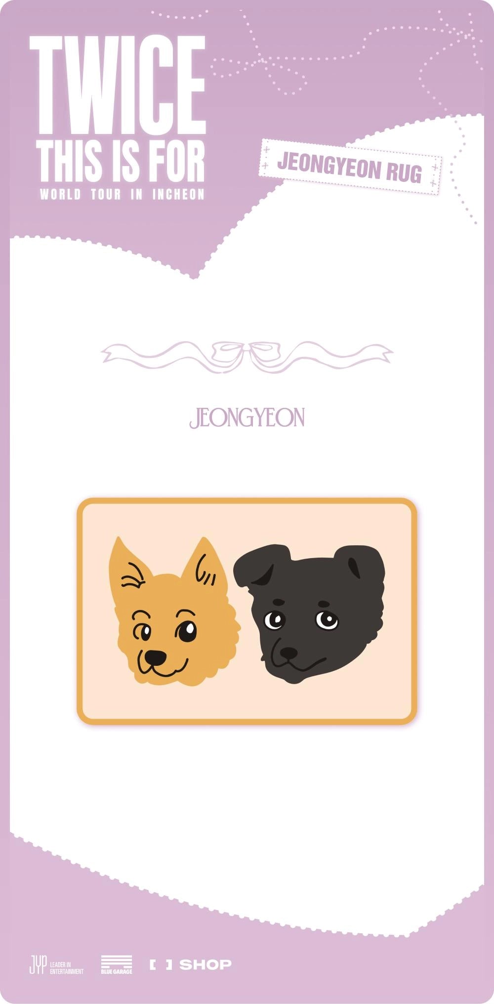 TWICE - <THIS IS FOR> WORLD TOUR IN INCHEON JEONGYEON RUG