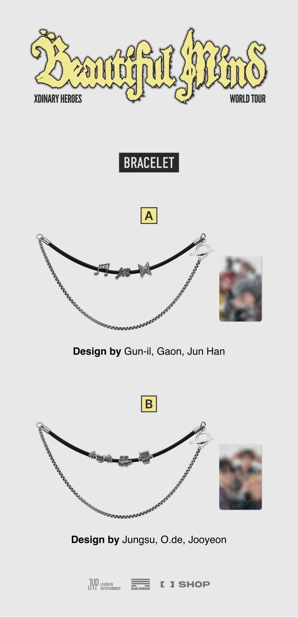 XDINARY HEROES - BRACELET - BEAUTIFUL MIND