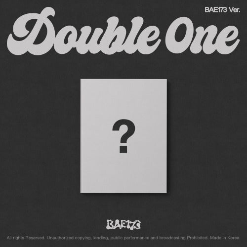 DOUBLE 0NE 1ST MINI ALBUM - XPERT (BAE173 VER.)