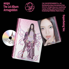 AESPA THE 1ST ALBUM - ARMAGEDDON (SUPERBEING VERSION)