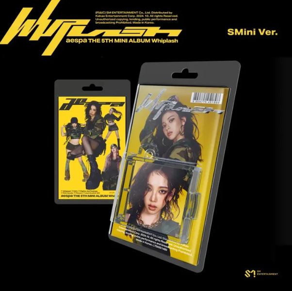 AESPA 5TH MINI ALBUM - WHIPLASH (SMINI VERSION)