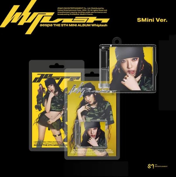 AESPA 5TH MINI ALBUM - WHIPLASH (SMINI VERSION)