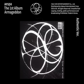 AESPA THE 1ST ALBUM - ARMAGEDDON (AUTHENTIC VERSION)