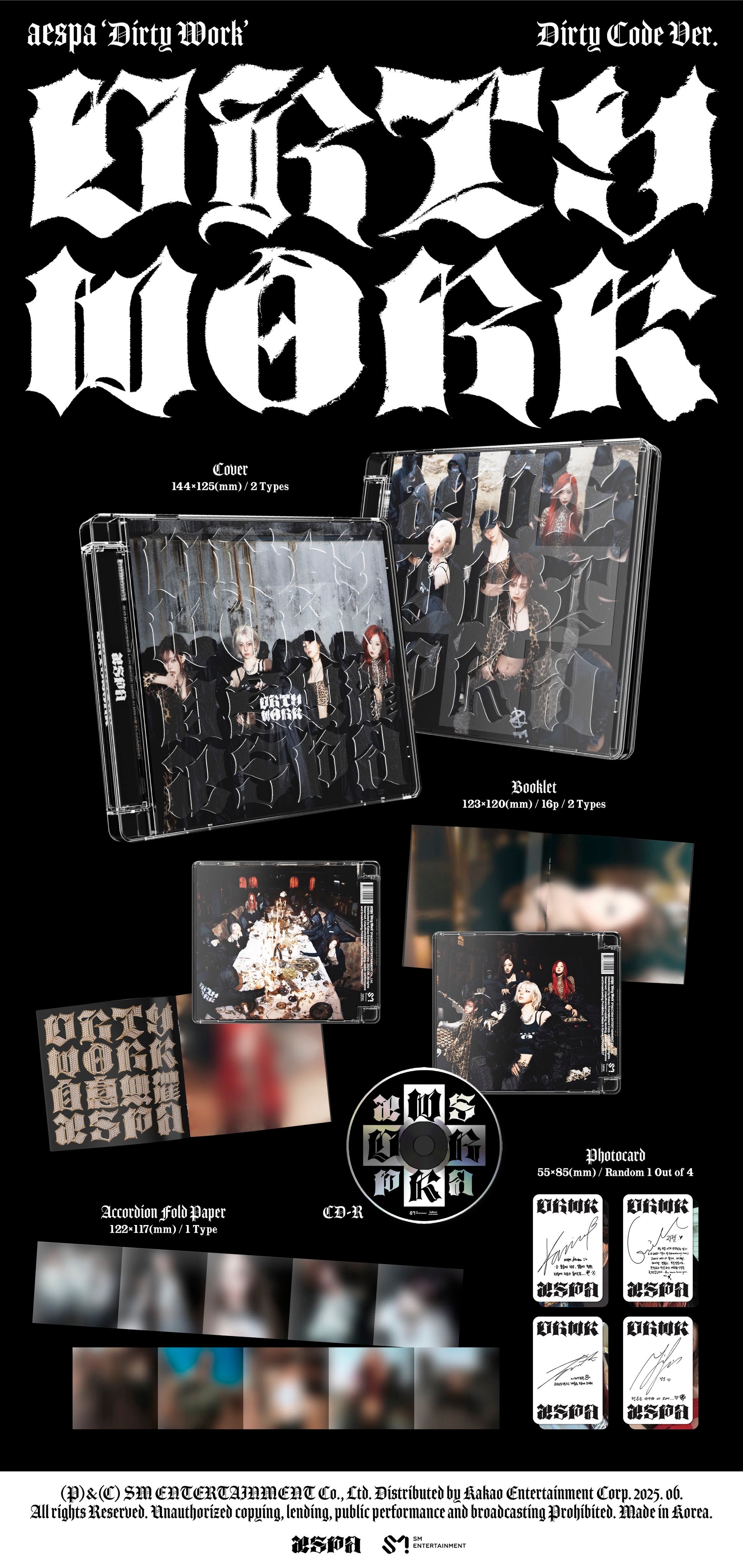 AESPA SINGLE - DIRTY WORK (DIRTY CODE VER.)