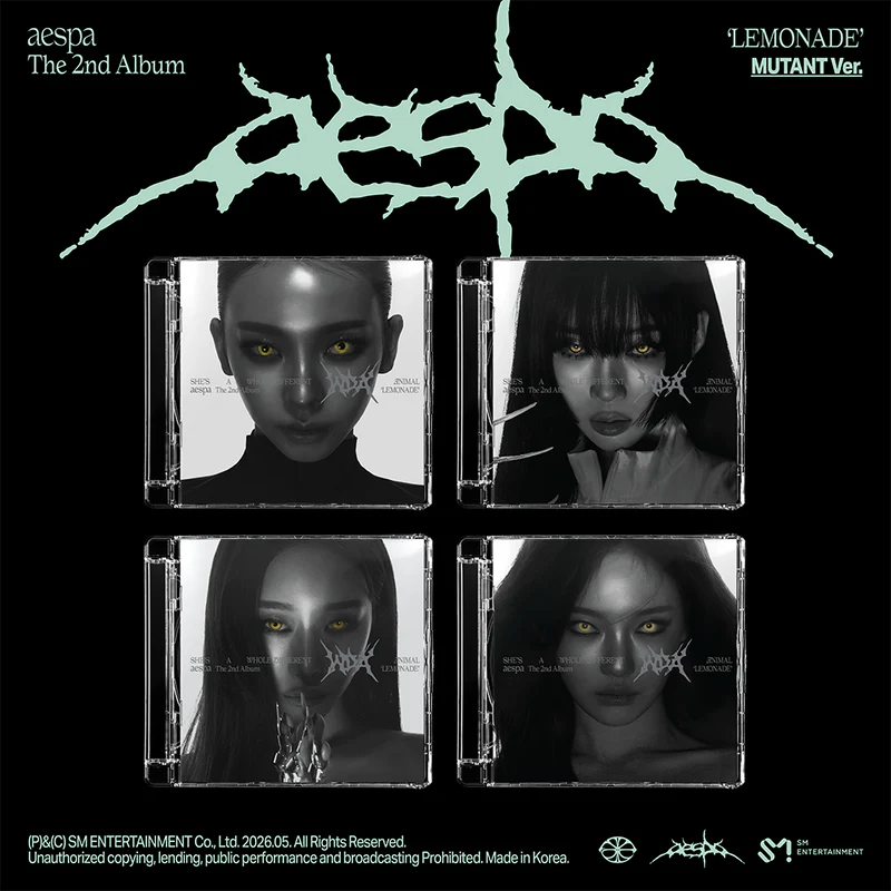AESPA 2ND ALBUM - LEMONADE (MUTANT VER)