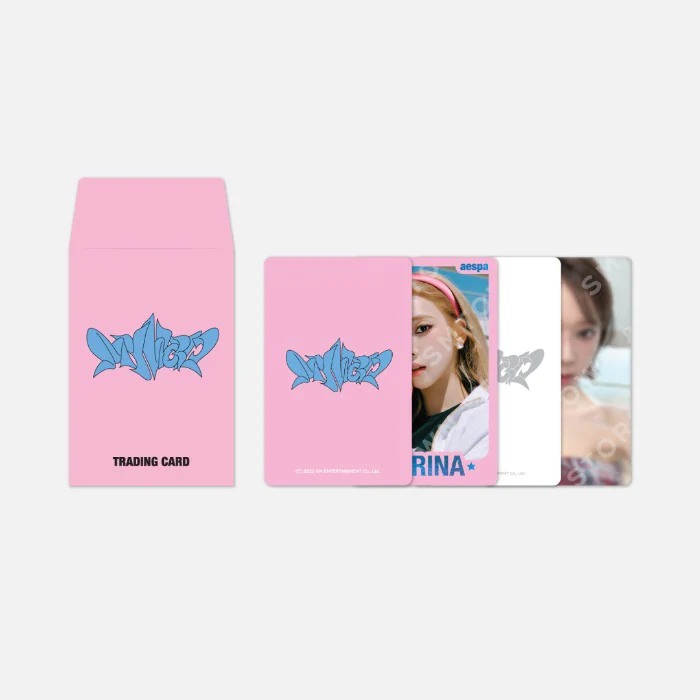 AESPA - MY WORLD - RANDOM TRADING CARD SET OFFICIAL MD