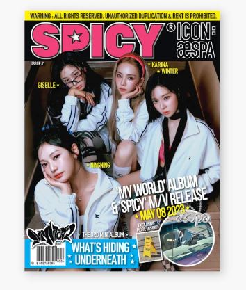 AESPA MINI ALBUM VOL. 3 - MY WORLD (ZINE VERSION)