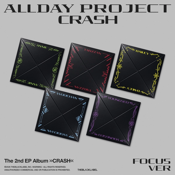ALLDAY PROJECT - THE 2ND EP ALBUM [CRASH] FOCUS VER