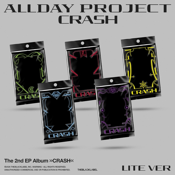 ALLDAY PROJECT - THE 2ND EP ALBUM [CRASH] LITE VER