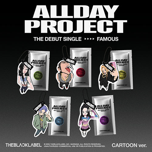 ALLDAY PROJECT DEBUT SINGLE ALBUM - FAMOUS (CARTOON VER.)