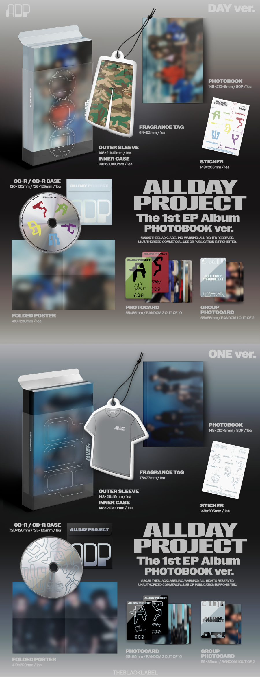 ALLDAY PROJECT THE 1ST EP ALBUM - ALLDAY PROJECT (PHOTOBOOK VER.)