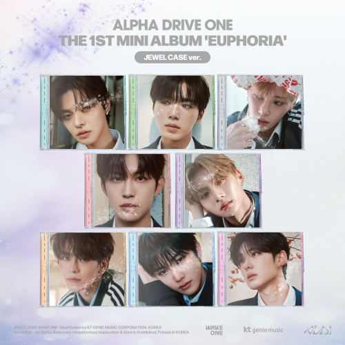 ALPHA DRIVE ONE - 1ST MINI ALBUM [EUPHORIA] (JEWEL CASE VER)