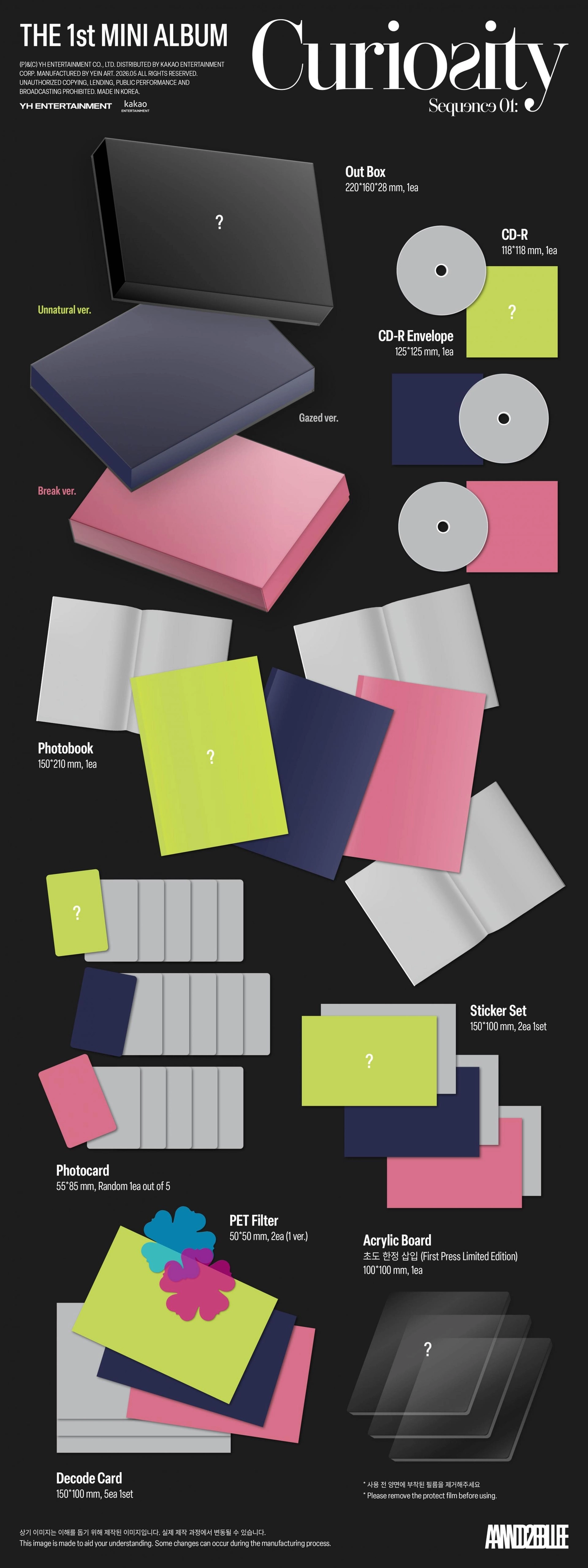 AND2BLE 1ST MINI ALBUM - SEQUENCE 01: CURIOSITY