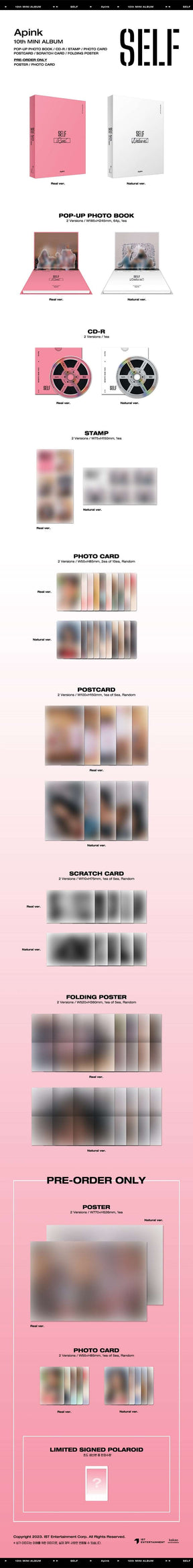 Apink Mini Album Vol. 10 - SELF