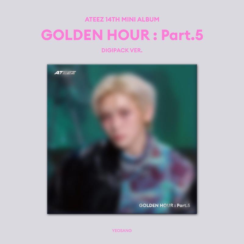 ATEEZ 14TH MINI ALBUM - GOLDEN HOUR : PART.5 (DIGIPACK VER.)