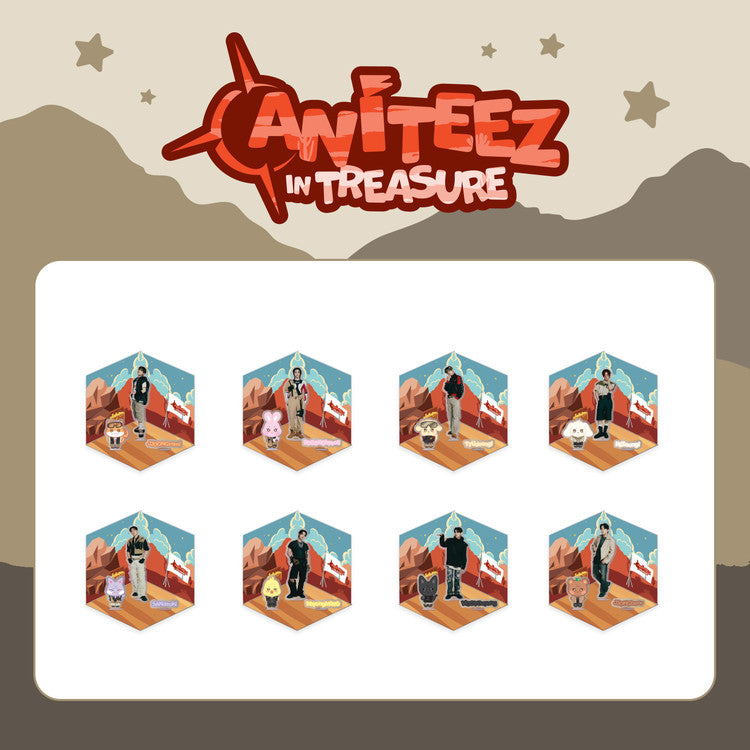 ATEEZ - [ANITEEZ IN TREASURE] OFFICIAL MD ACRYLIC TREASURE STAND