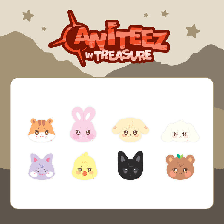 ATEEZ - [ANITEEZ IN TREASURE] OFFICIAL MD PLUSH CUSHION