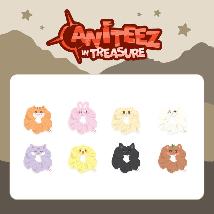 ATEEZ - [ANITEEZ IN TREASURE] OFFICIAL MD PLUSH SCRUNCHIE