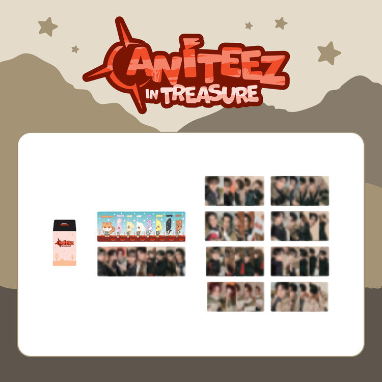 ATEEZ - [ANITEEZ IN TREASURE] OFFICIAL MD RANDOM TRADING CARD