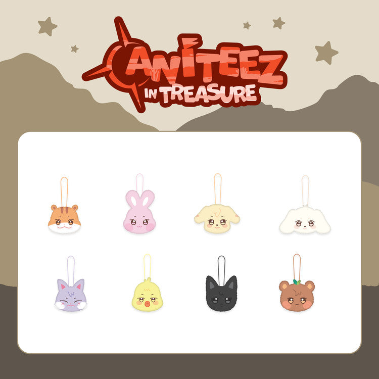 ATEEZ - [ANITEEZ IN TREASURE] OFFICIAL MD PLUSH NAME TAG