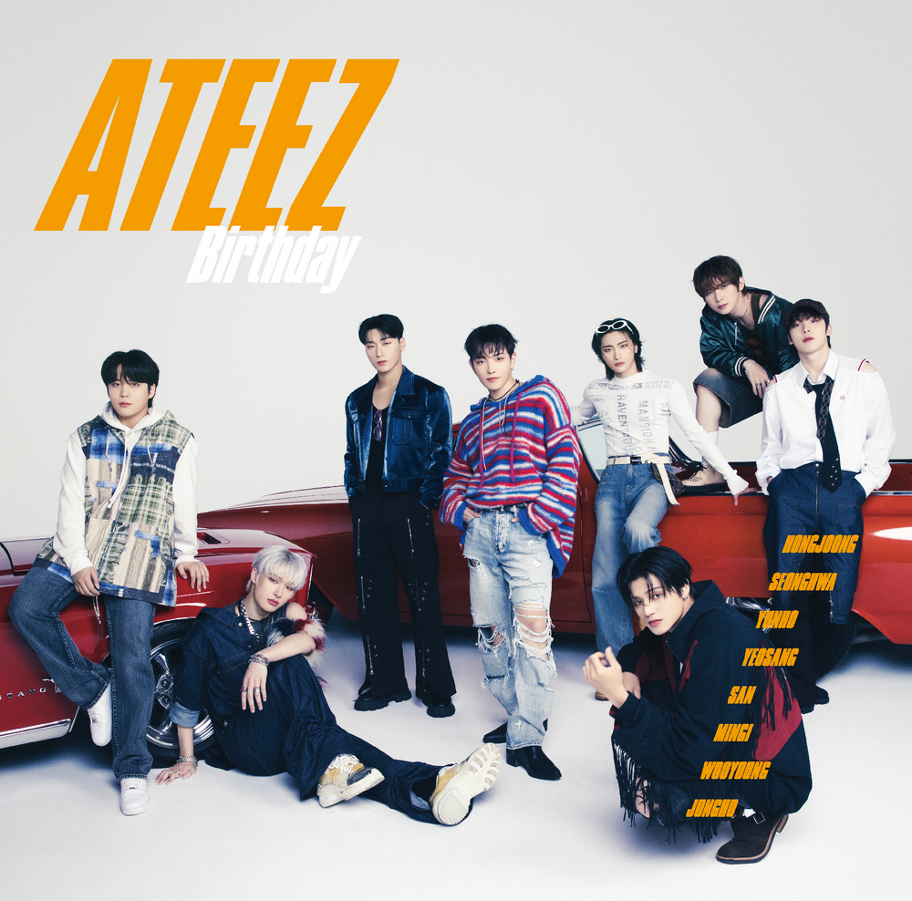 ATEEZ JAPANESE ALBUM - BIRTHDAY (FLASH PRICE EDITION) (LIMITED VERSION)