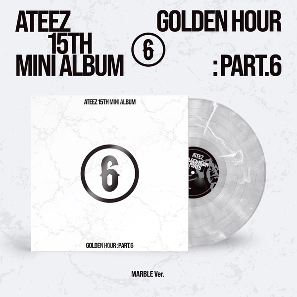 ATEEZ - 15TH MINI ALBUM [GOLDEN HOUR: PART.6] (MARBLE VER) (LP)
