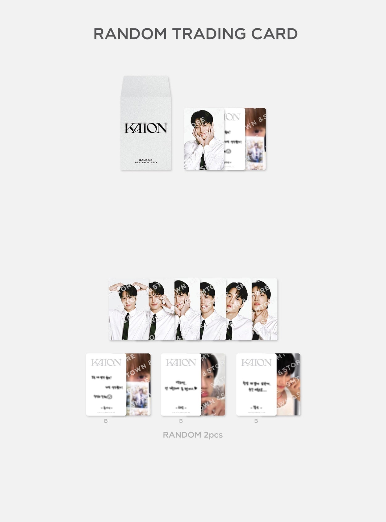 KAY - [SOLO CONCERT TOUR [KAION] ENCORE IN SEOUL MD] RANDOM TRADING CARD