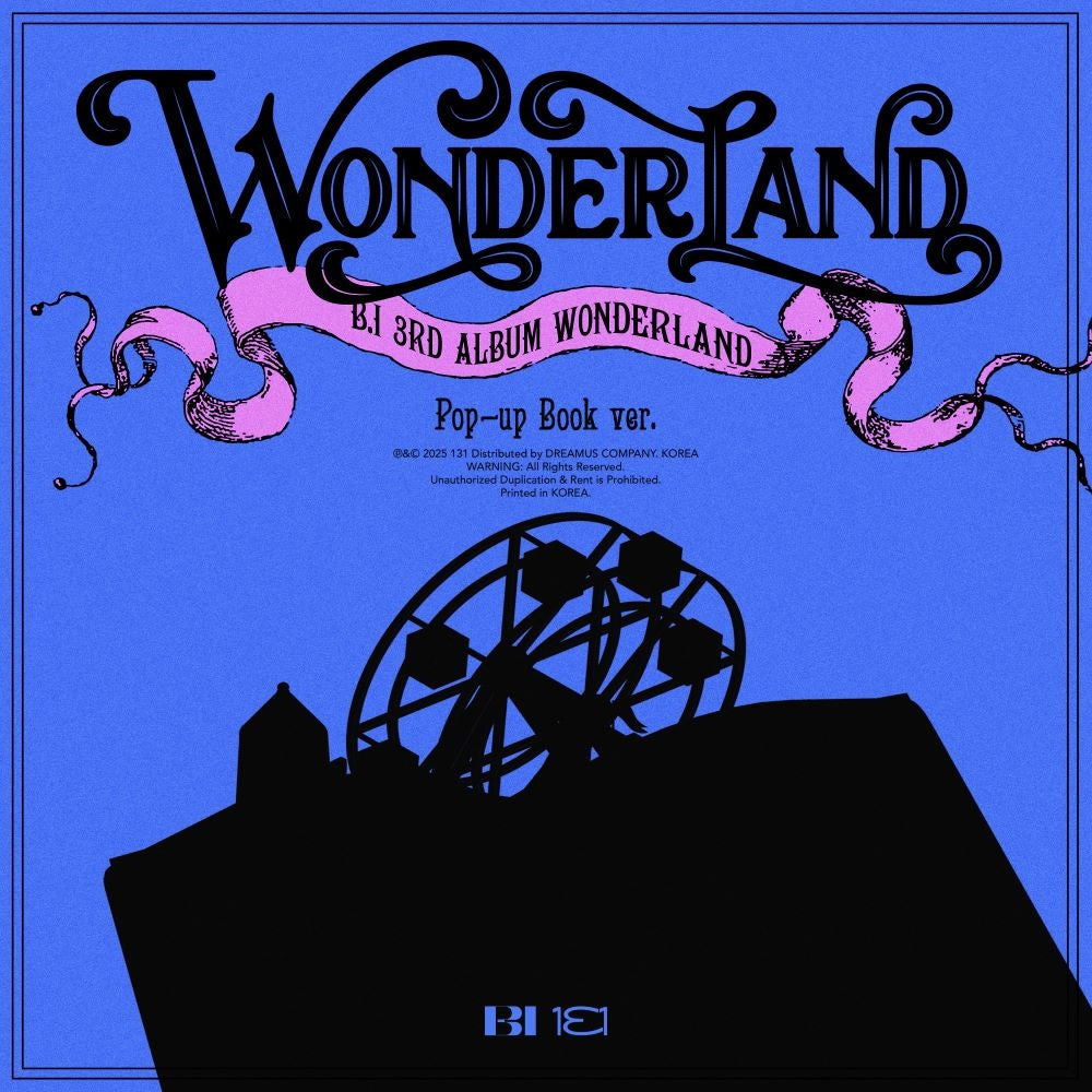 B.I 3RD ALBUM - WONDERLAND (POP-UP BOOK VER.)
