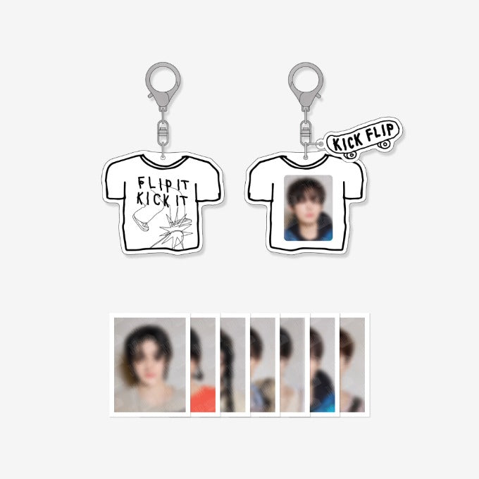 KickFlip - [Flip it, Kick it!] POP-UP STORE MD ID PHOTO HOLDER KEYRING