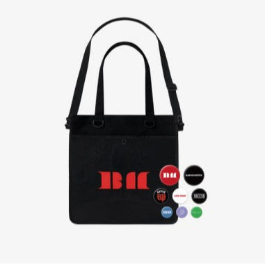 BABYMONSTER - SEE YOU THERE OFFICIAL MD - 2WAY PVC WINDOW BAG + BUTTON PIN SET