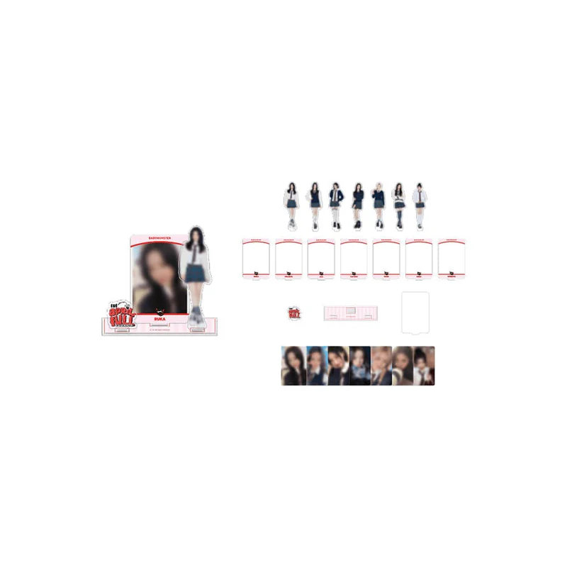 BABYMONSTER - 1ST ANNIVERSARY ACRYLIC STAND + SELFIE PHOTOCARD SET OFFICIAL MD