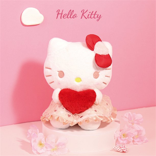 SANRIO Authentic Plush With Red Heart