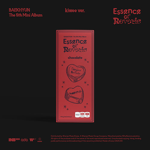 BAEKHYUN 5TH MINI ALBUM - ESSENCE OF REVERIE [PLATFORM ALBUM] (KIWEE VER.)