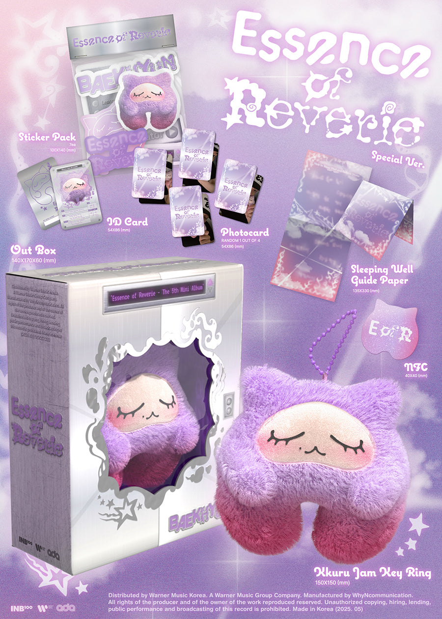 BAEKHYUN 5TH MINI ALBUM - ESSENCE OF REVERIE [SPECIAL EDITION] (KKURU JAM)