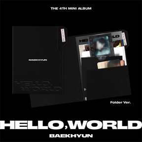 BAEKHYUN 4TH MINI ALBUM - HELLO, WORLD (FOLDER VERSION)
