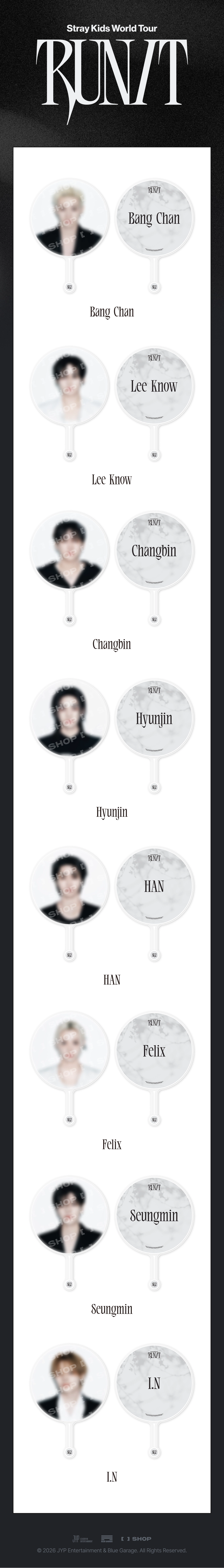 STRAY KIDS - [RUN IT SEOUL] IMAGE PICKET