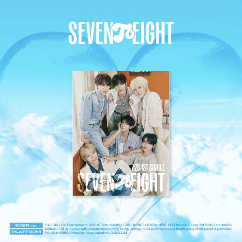 SEVENTOEIGHT 1ST SINGLE ALBUM - SEVENTOEIGHT (EVER VER.)