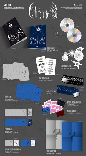 ALL(H)OURS 2ND MINI ALBUM - WITNESS